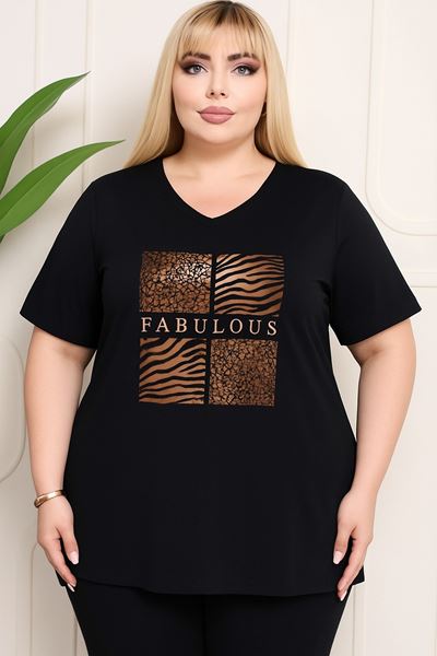 Immagine di CURVY GIRL FINE QUALITY T SHIRT